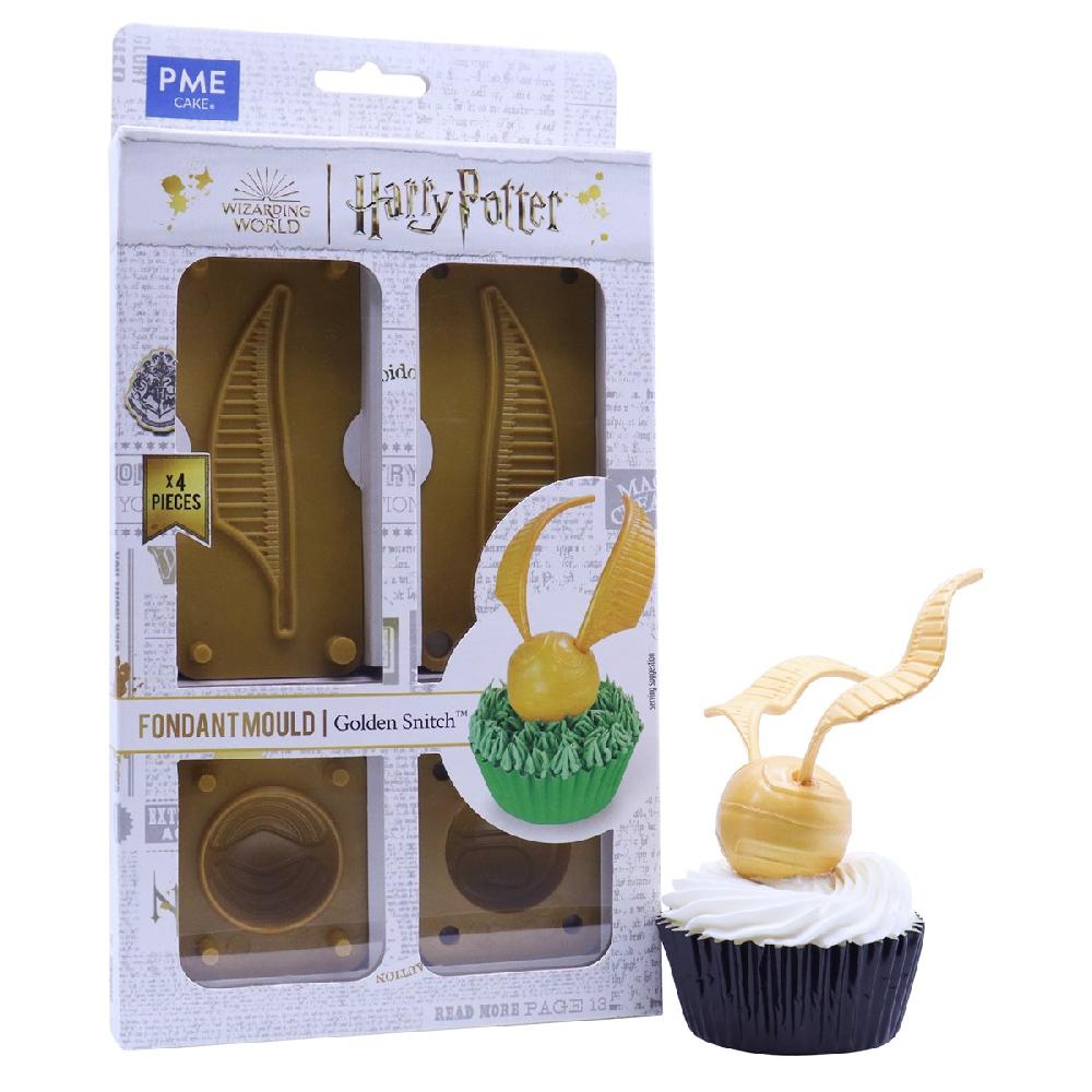 Pme Harry Potter Fondant Mould Quidditch Golden Snitch