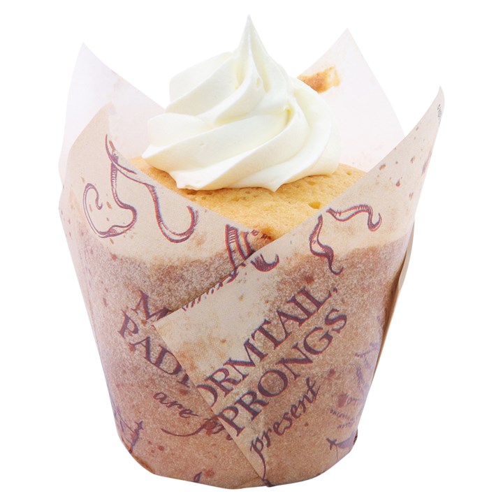 Pme Harry Potter Muffin Cases Pack Of 24 Marauders Map