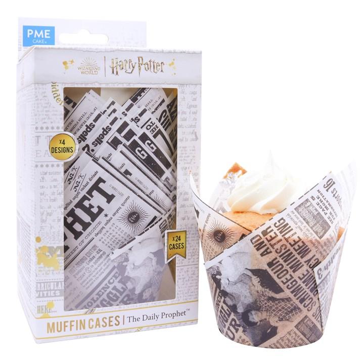pme Harry Potter Muffin Cases Pack of 24 The Daily Prophet