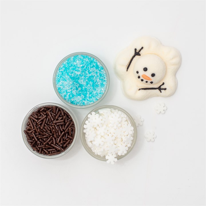 pme Hot Chocolate Melting Snowman Decorating Kit (260g / 9.17oz)