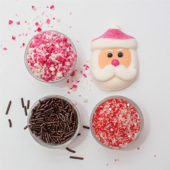 pme Hot Chocolate Puffy Santa Decorating Kit (260g / 9.17oz)