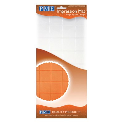 Pme Impression Mat - Large Square Design (150 X 305mm / 6 X 12”)
