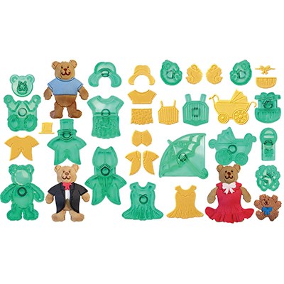 pme JEM Animals & Wildlife Cutters - Dress-A-Teddy Set Set of 16