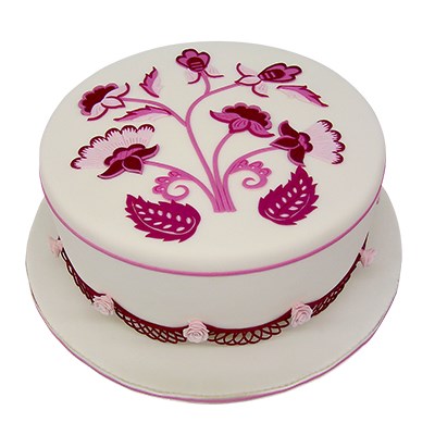 Pme JEM Borders Cutters - Floral Applique - Jacobean Style Set Of 12