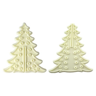 Pme JEM Christmas Cutters - 3D Christmas Trees Set Of 8