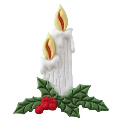 Pme JEM Christmas Cutters - Christmas Candle (65 X 53mm / 2.5 X 2”)