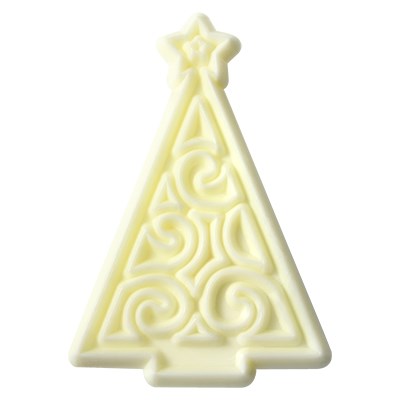 pme JEM Christmas Cutters - Christmas Scroll Tree (34 x 64mm / 1.3 x 2.5”)
