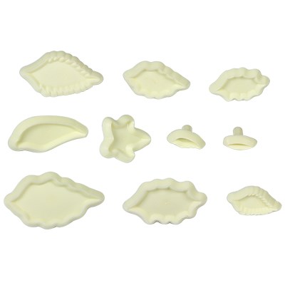 Pme JEM Foliage Cutters - Mixed Leaves Set 1 Set Of 10