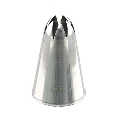 Pme JEM Nozzle Loose - Small Curved Star Savoy Nozzle #1J