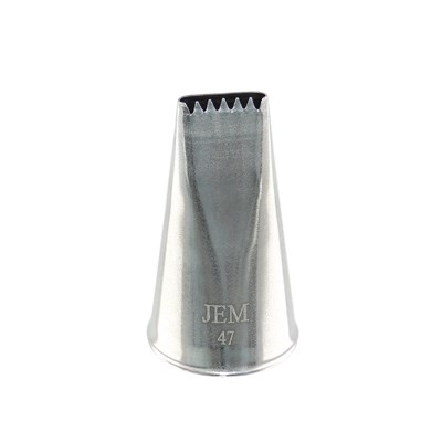 pme JEM Nozzle Loose - Smooth / Ribbed Basketweave Nozzle #47