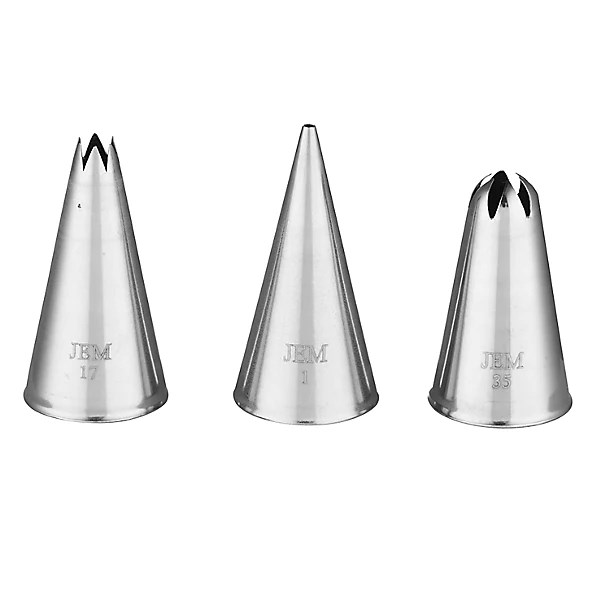 Pme Jem Nozzles Set – Dots & Shells Collection Pack Of 3