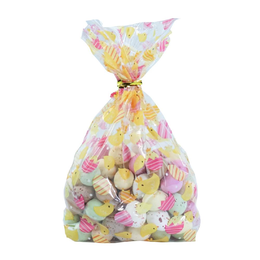Pme 20 Easter Party Treat Bags - Chicks (Rectangle)