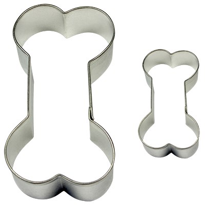 Pme Bone Cookie & Cake Cutter Set Of 2