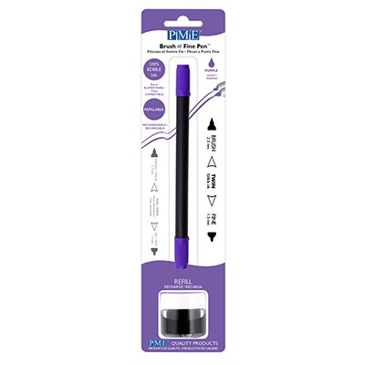 Pme Brush & Fine Pen - Purple
