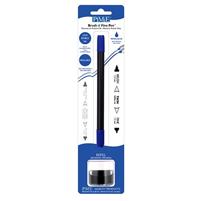 pme Brush & Fine Pen - Royal Blue