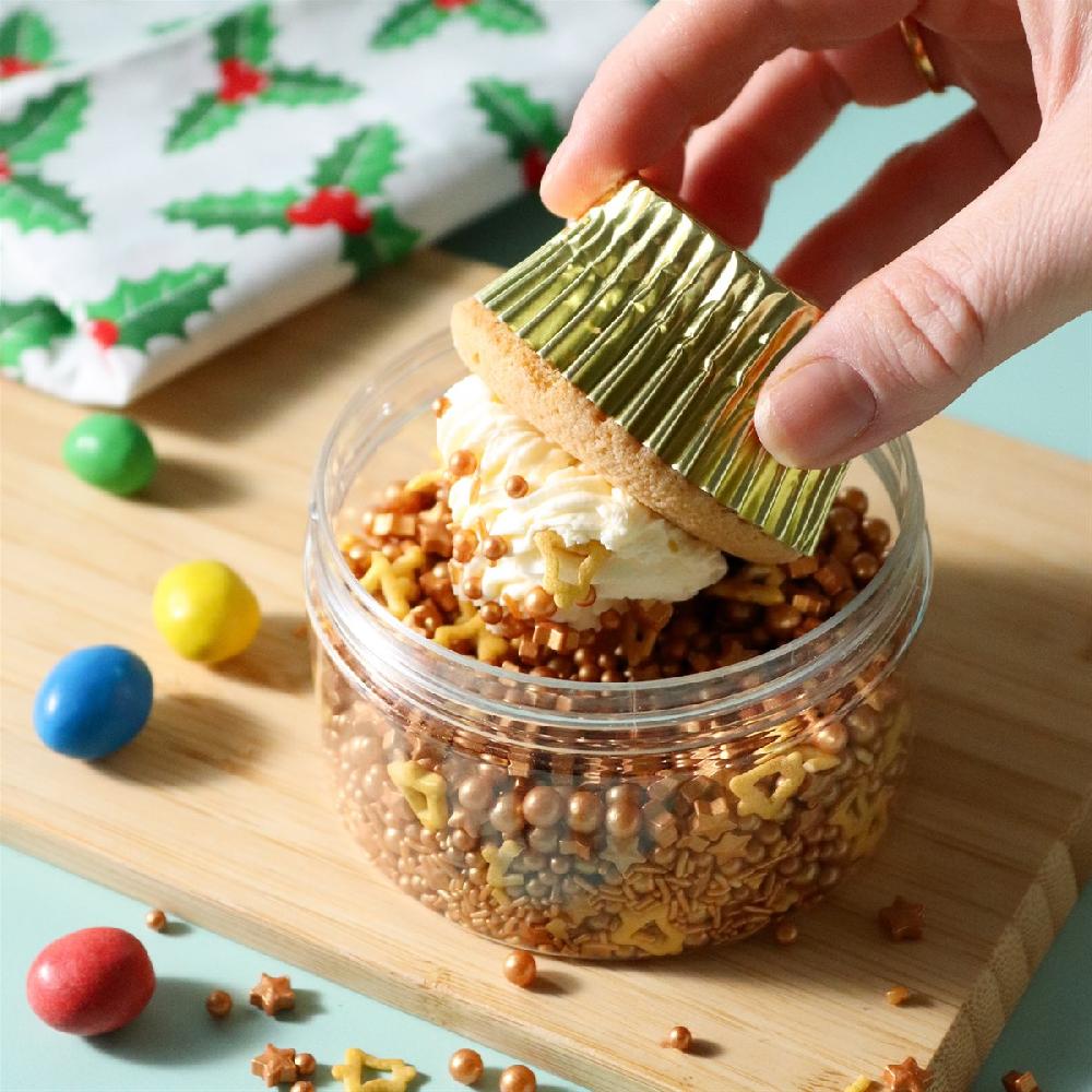 Pme Christmas Sprinkles - Gold Jingle Bells (160g)