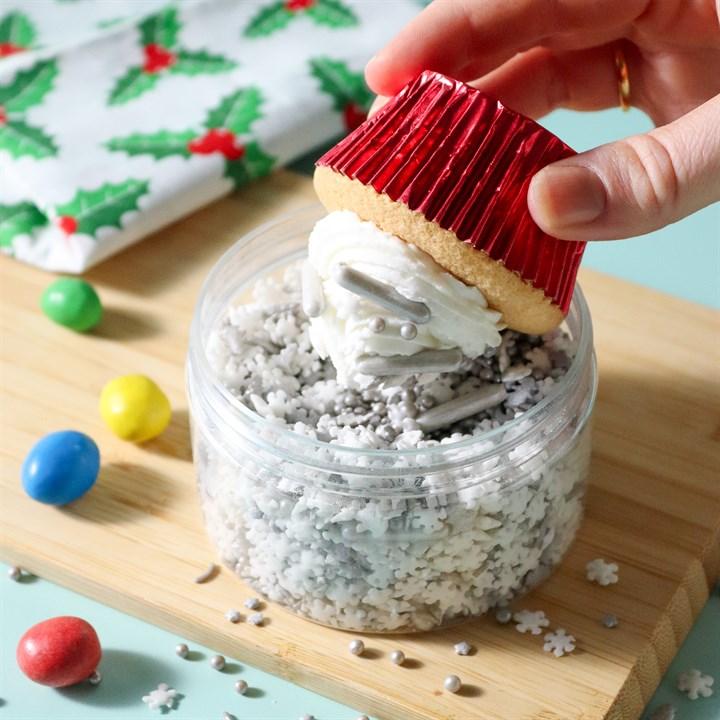 Pme Christmas Sprinkles - Silver Shining Stars (160g)