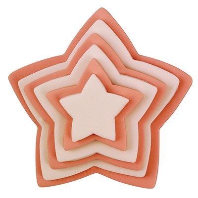 Pme Classic Shapes Cutters - Star Set Of 6