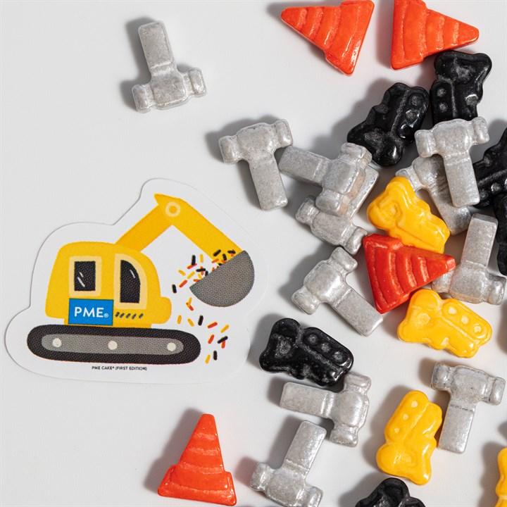 Pme Construction Site Sprinkle Charms (25g / 0.9oz)