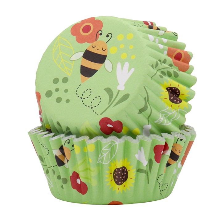 pme Cupcake Cases Foil Lined – Bees Pk/30