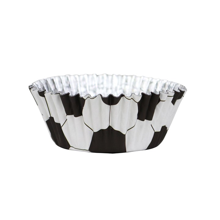 Pme Cupcake Cases Foil Lined - Football Pk/30