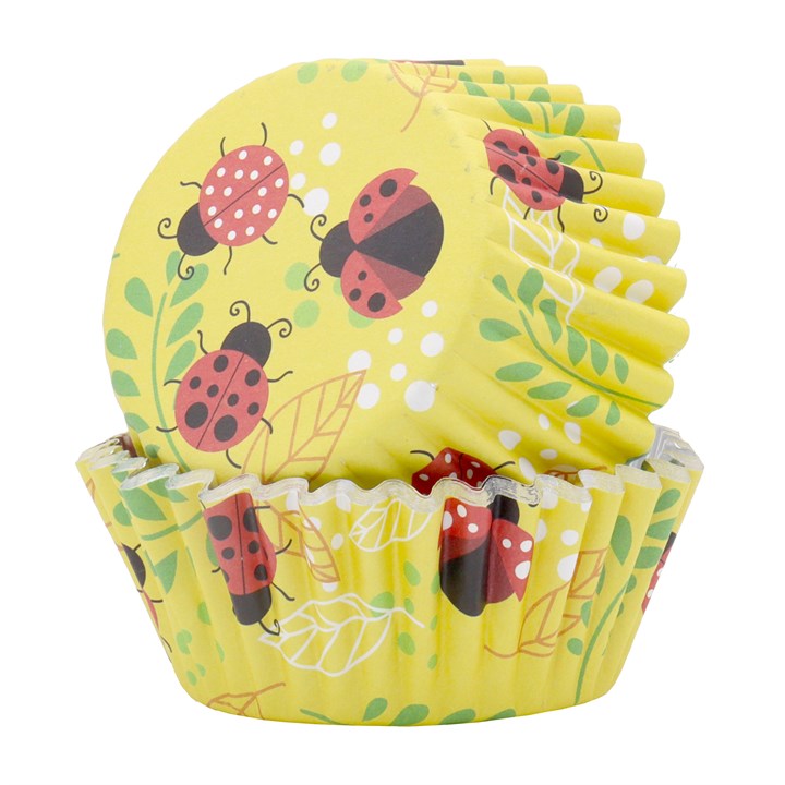 pme Cupcake Cases Foil Lined – Ladybird Pk/30