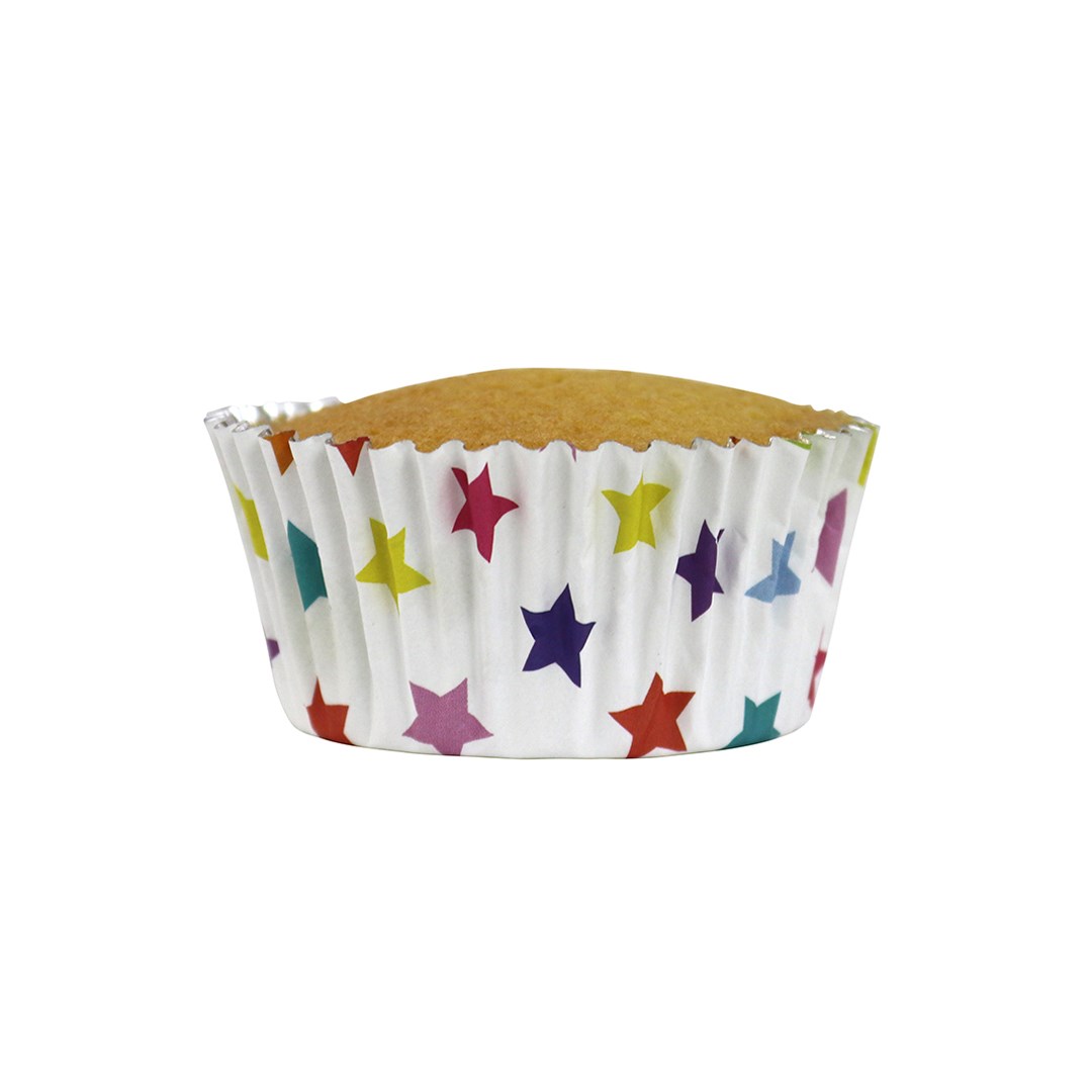 Pme Cupcake Cases Foil Lined - Stars Pk/30