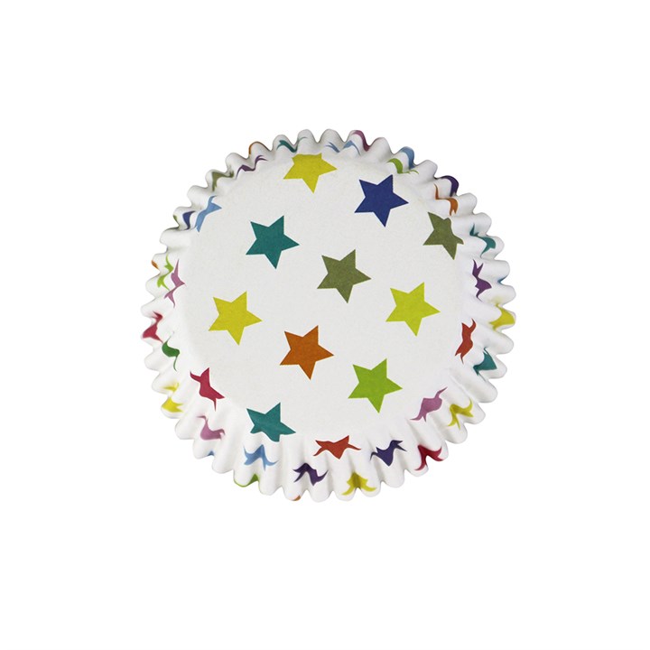 pme Cupcake Cases Foil Lined - Stars Pk/30
