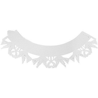 Pme Cupcake Wrappers - Dove White Pk/12