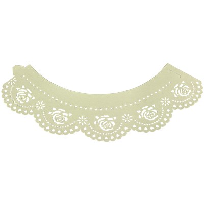 pme Cupcake Wrappers - Ivory Rose Pk/12