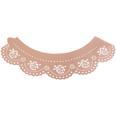 Pme Cupcake Wrappers - Pink Rose Pk/12