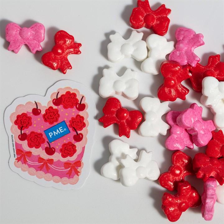 Pme Cute Bows Sprinkle Charms (25g / 0.9oz)