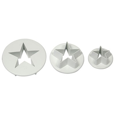 Pme Cutters - S/M/L Star Set Of 3