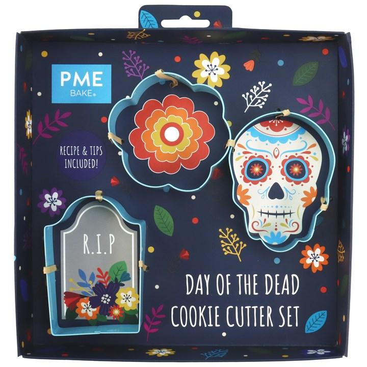 pme Day of the Dead Cookie Cutter Set of 3