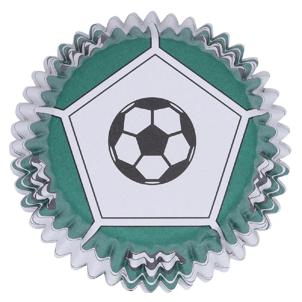 Pme Deep Fill Foil Lined Baking Cases - Green Pk/30