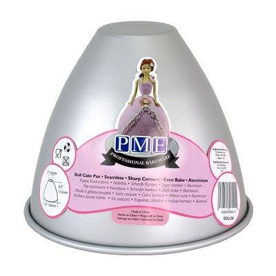 Pme PME Doll Cake Pan (13.6 X 4.2 X 11.5cm / 5.4 X 1.7 X 4.5")