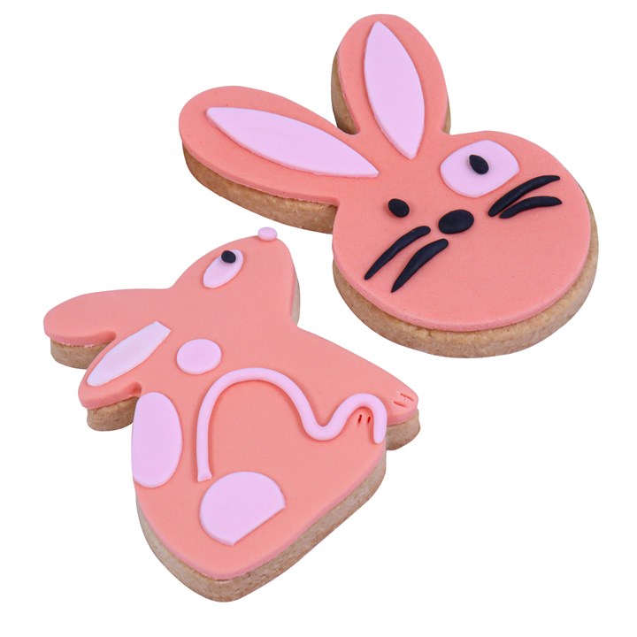 Pme Easter Cookie Cutter Set Of 2 - Bunnies