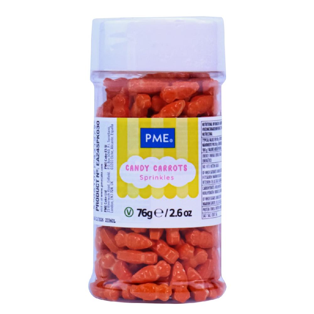 Pme Easter Sprinkles - Candy Carrots (60g)