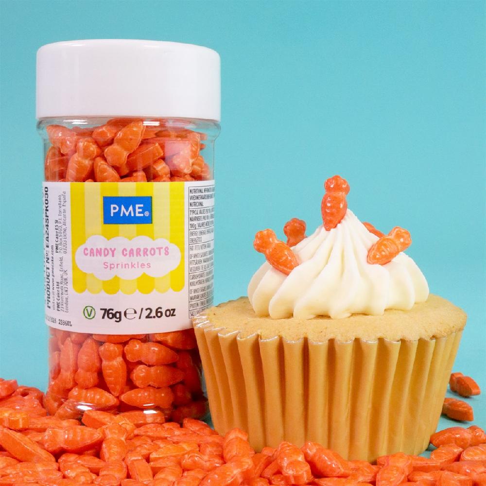 Pme Easter Sprinkles - Candy Carrots (60g)