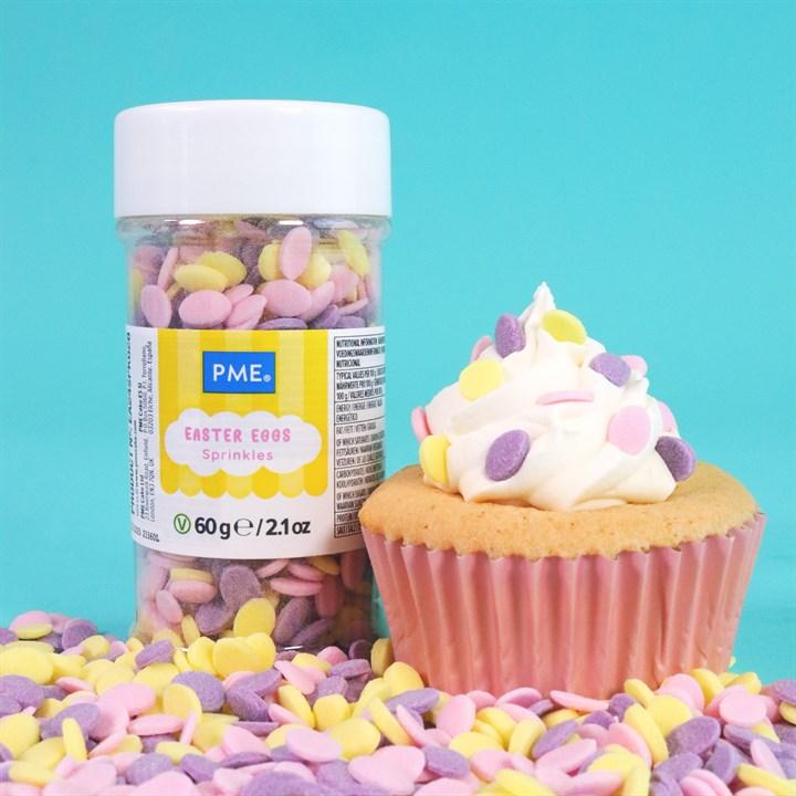 Pme Easter Sprinkles - Confetti Eggs (60g)