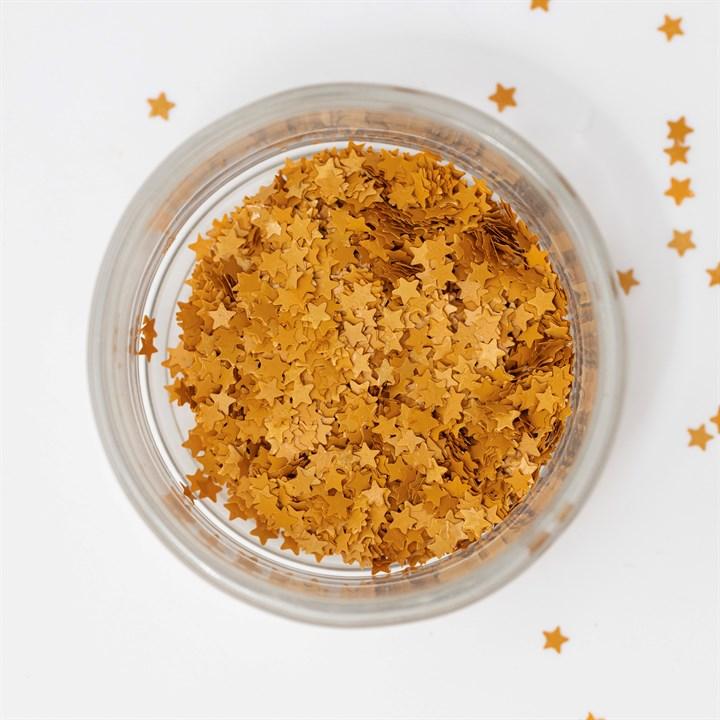 Pme Edible Glitter Gold Star Shapes (1g / 0.03oz)