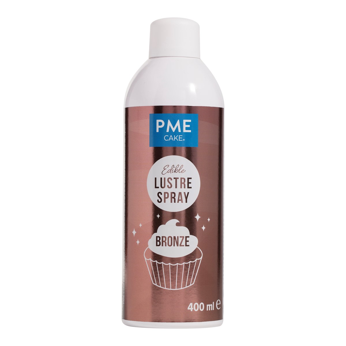 Pme Edible Lustre Spray - Bronze (400ml)