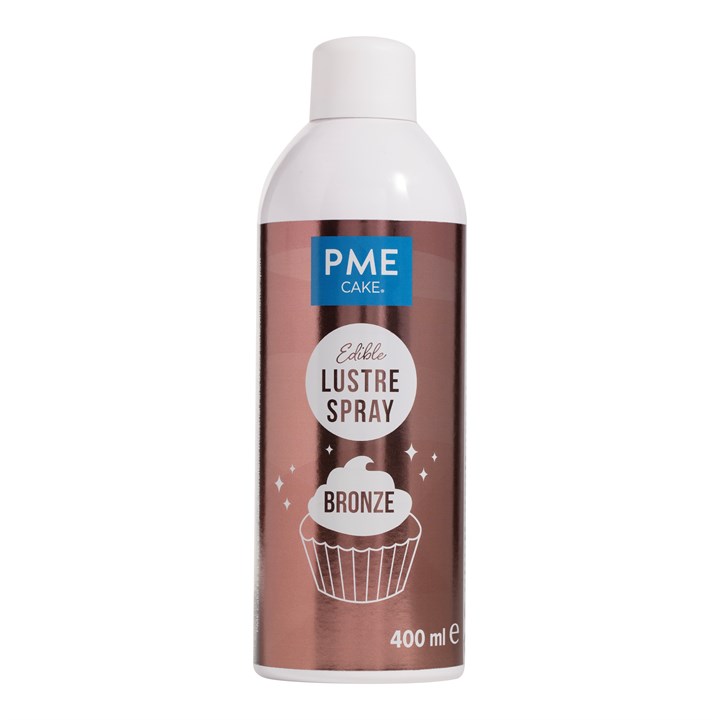 pme Edible Lustre Spray - Bronze (400ml)