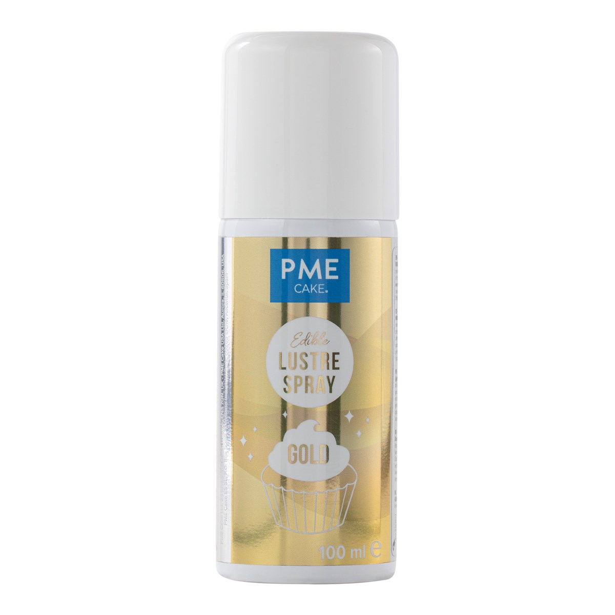 Pme Edible Lustre Spray - Gold (100ml)