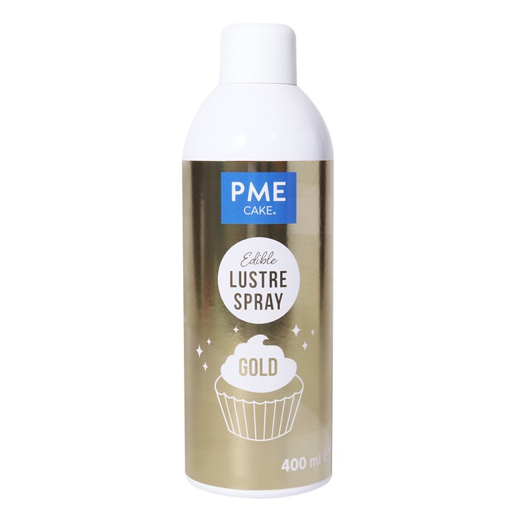 pme Edible Lustre Spray - Gold (400ml)