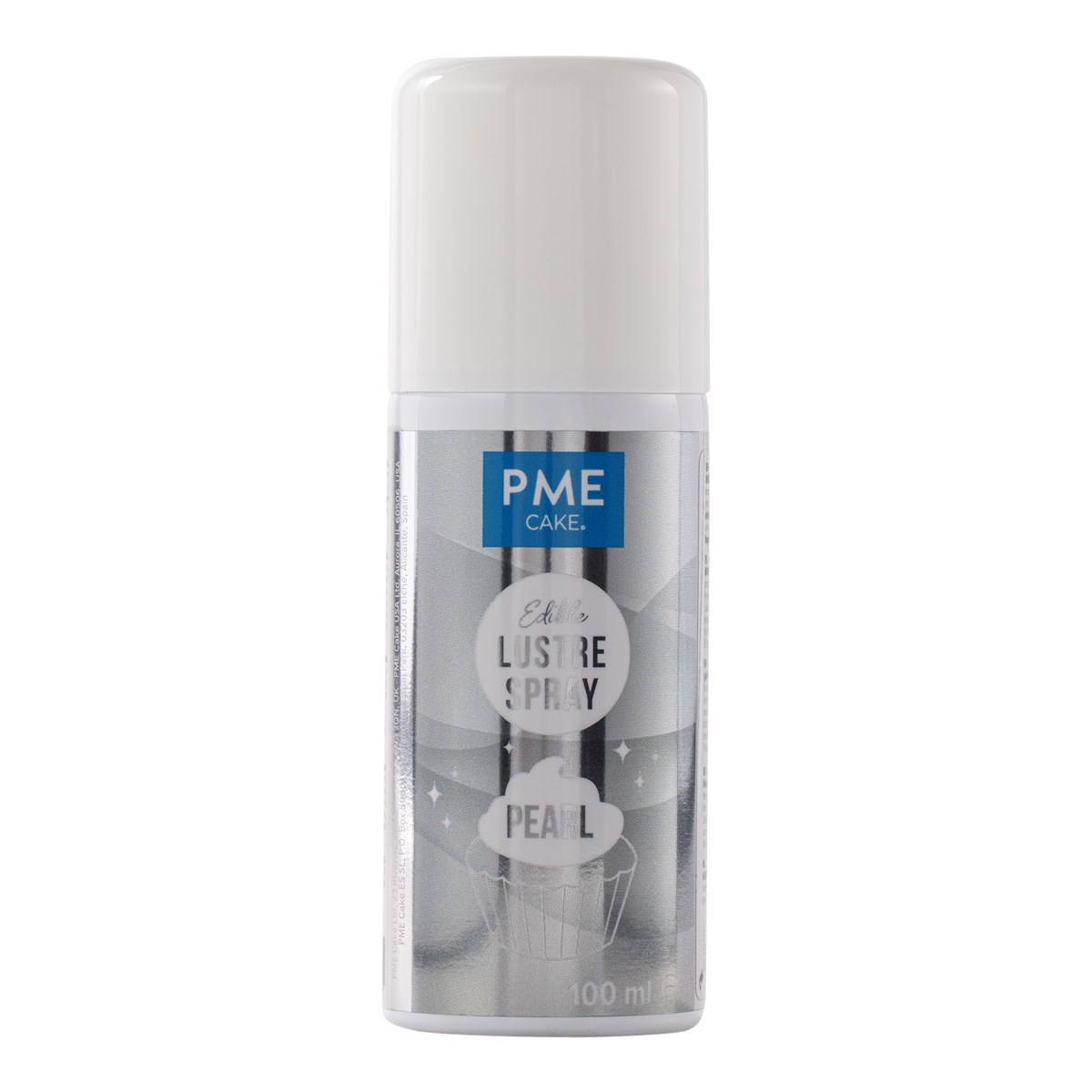 Pme Edible Lustre Spray - Pearl (100ml)