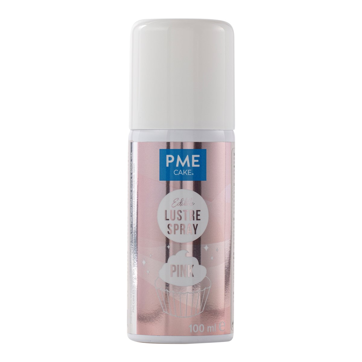 Pme Edible Lustre Spray - Pink (100ml)