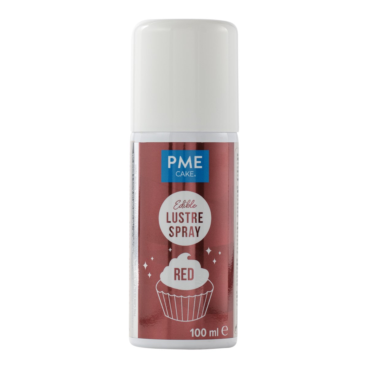 Pme Edible Lustre Spray - Red (100ml)