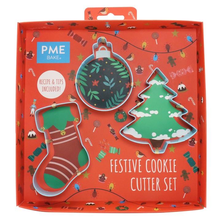 pme Festive Cookie Cutter Set of 3
