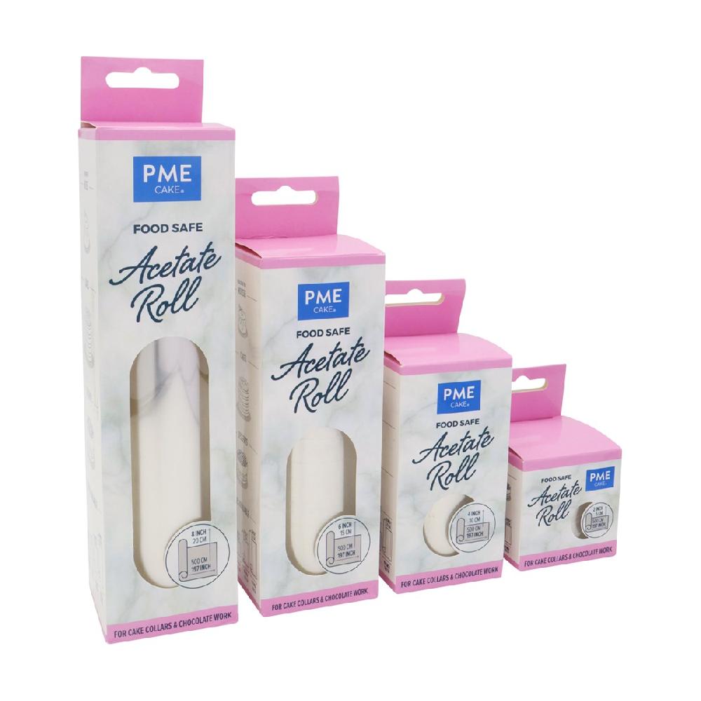Pme Food Safe Acetate 5 Meter Roll – 2inch / 5cm